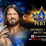 John Cena vs AJ Styles WWE Crown Jewel 2025 Perth