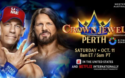 John Cena vs AJ Styles WWE Crown Jewel 2025 Perth
